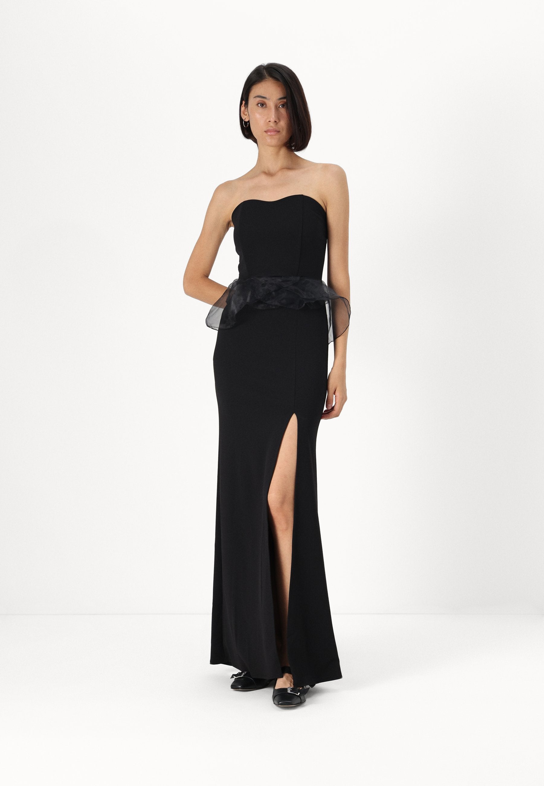 WAL G TALL AURA PEPLEM DRESS