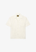 Superdry & Co SUPERDRY HERITAGE BRODERIE SHORT SLEEVE SHIRT.. - Button-down blouse - off white