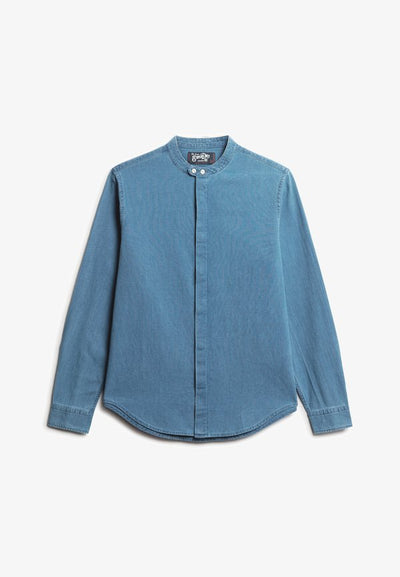 Superdry & Co GRANDAD - Shirt - heavy wash