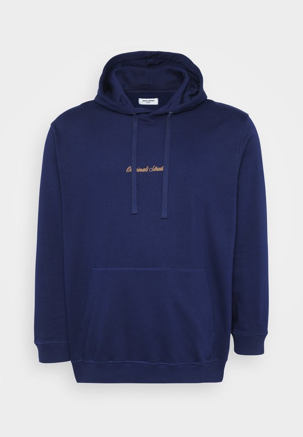 Jack & Jones JORNORREBRO EMB SWEAT HOOD PLS - Hoodie - ocean cavern