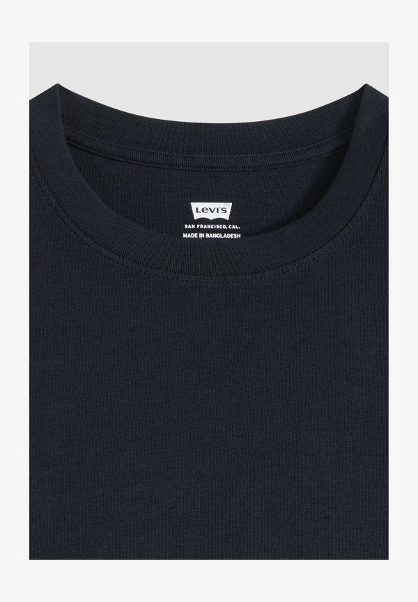 Levi's® ESSENTIAL BABY TEE ANTHRACITE NIGHT - Print T-shirt - anthracite night  blacks