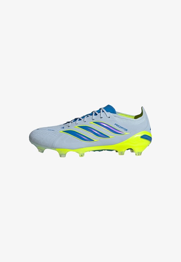 adidas Performance PREDATOR ELITE  - Firm-ground football boots - crystal sky/ray blue/team solar yellow
