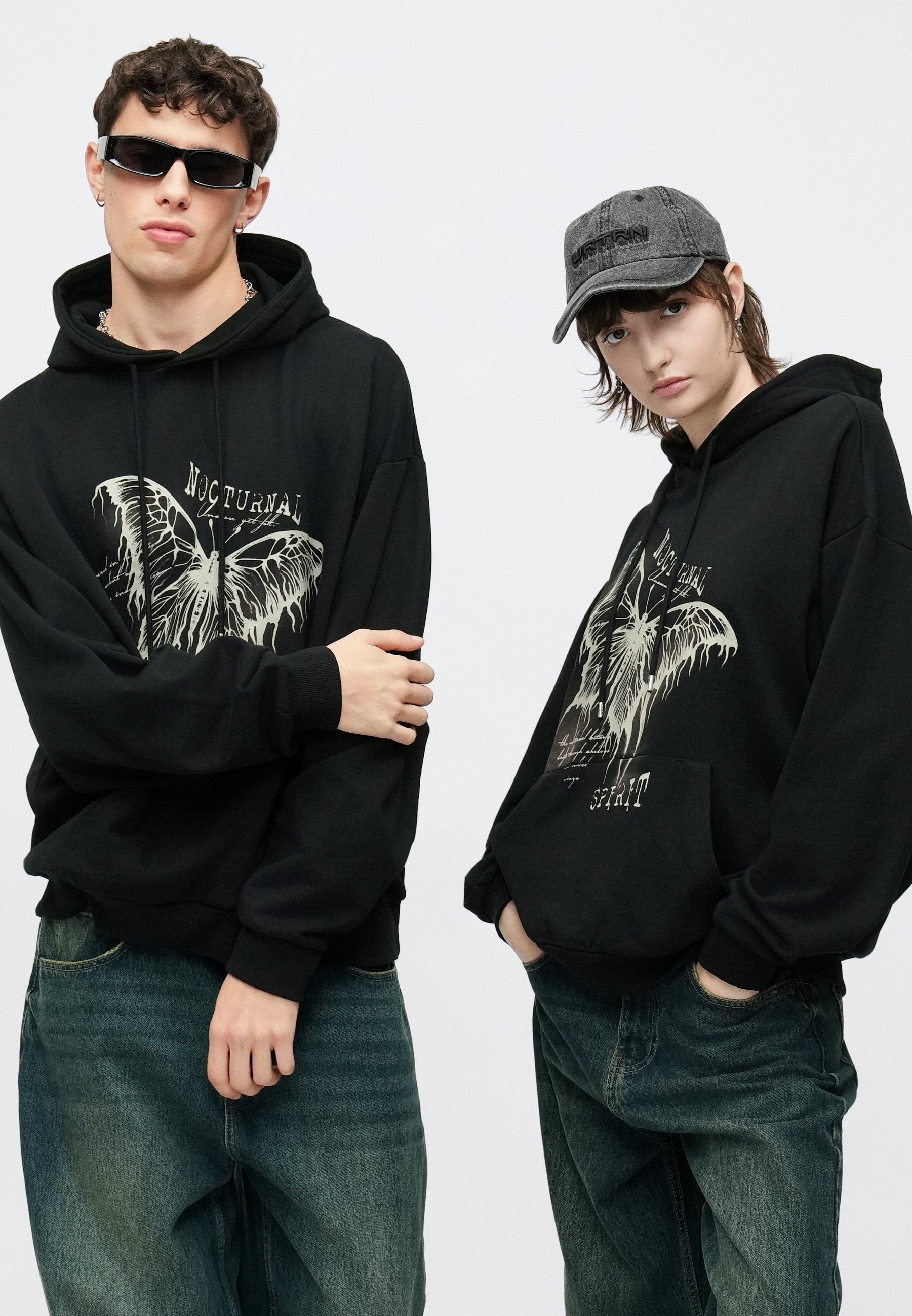 YOURTURN UNISEX RELAXED FIT HOODIE