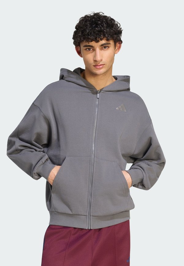 adidas Sportswear ADIDAS SPORTSWEAR M AK SL FZ - Zip-up sweatshirt - grey five