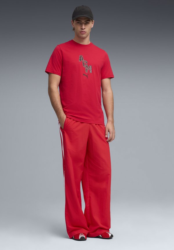 Puma AC MILAN FTBLCULTURE TEE - Print T-shirt - for all time red/black