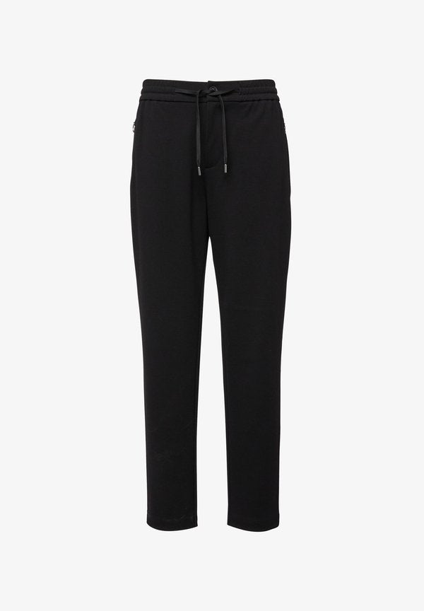 s.Oliver Trousers - schwarz