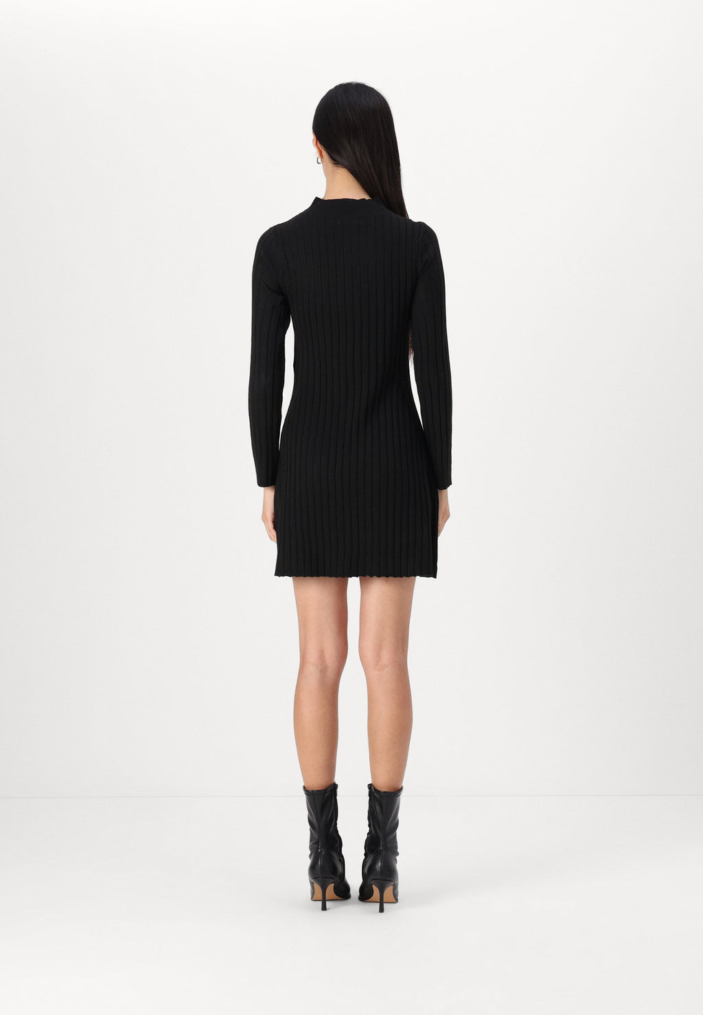 JDY JDYERIKA O NECK SKATER DRESS