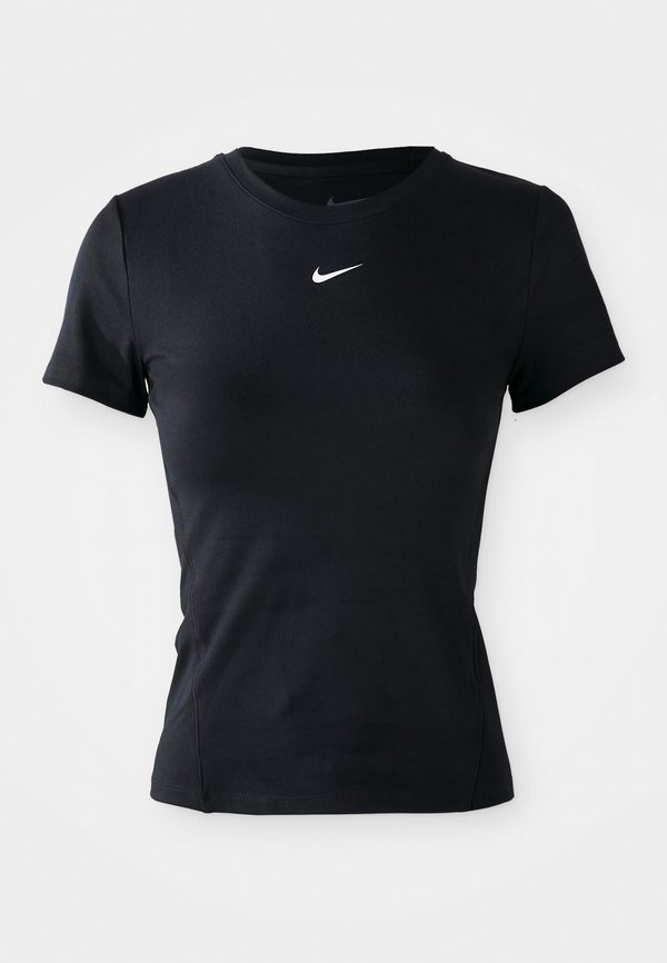 Nike Performance ONE TOP - Sports T-shirt - black/white