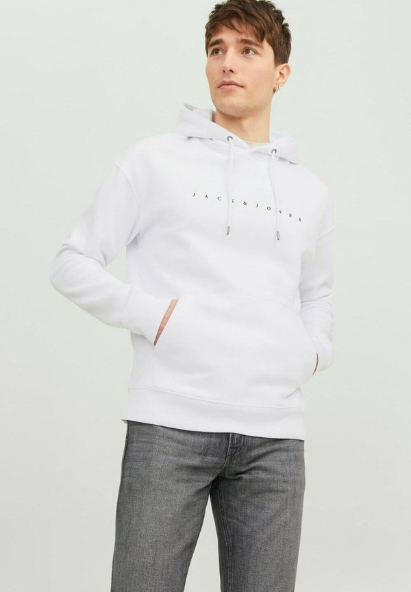 Jack & Jones MIT ECORP - Hoodie - weiß