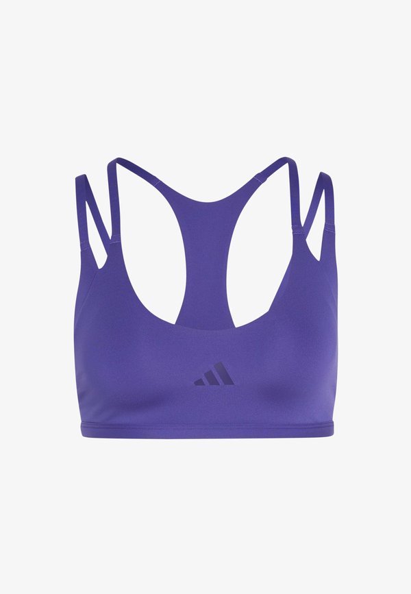 adidas Performance Optime Strappy Light Support - Light support sports bra - pure purple