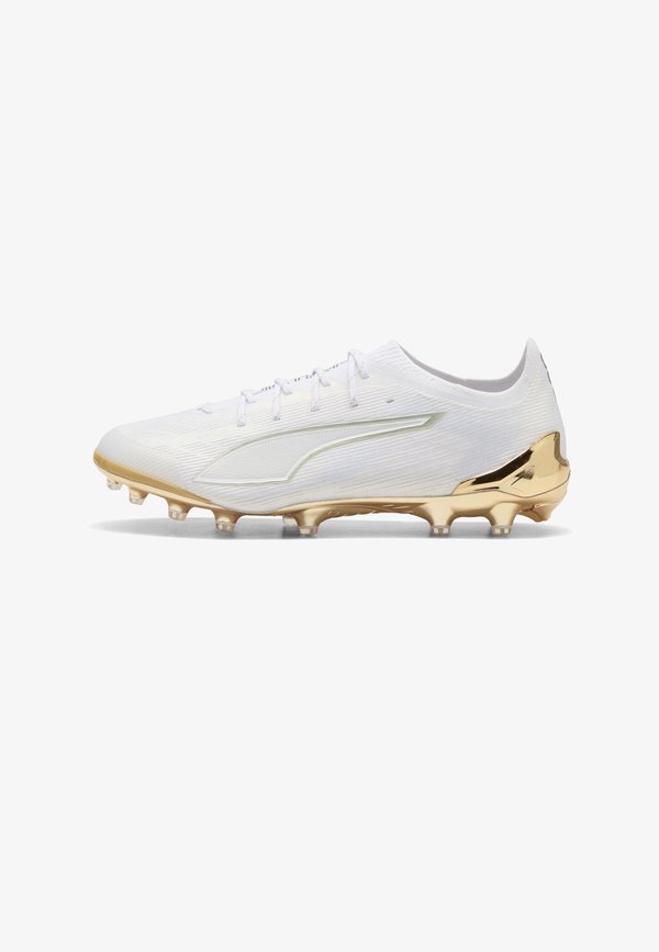 Puma ULTRA 6 ULTIMATE AG - Football boots artificial grass - white metallic gold black