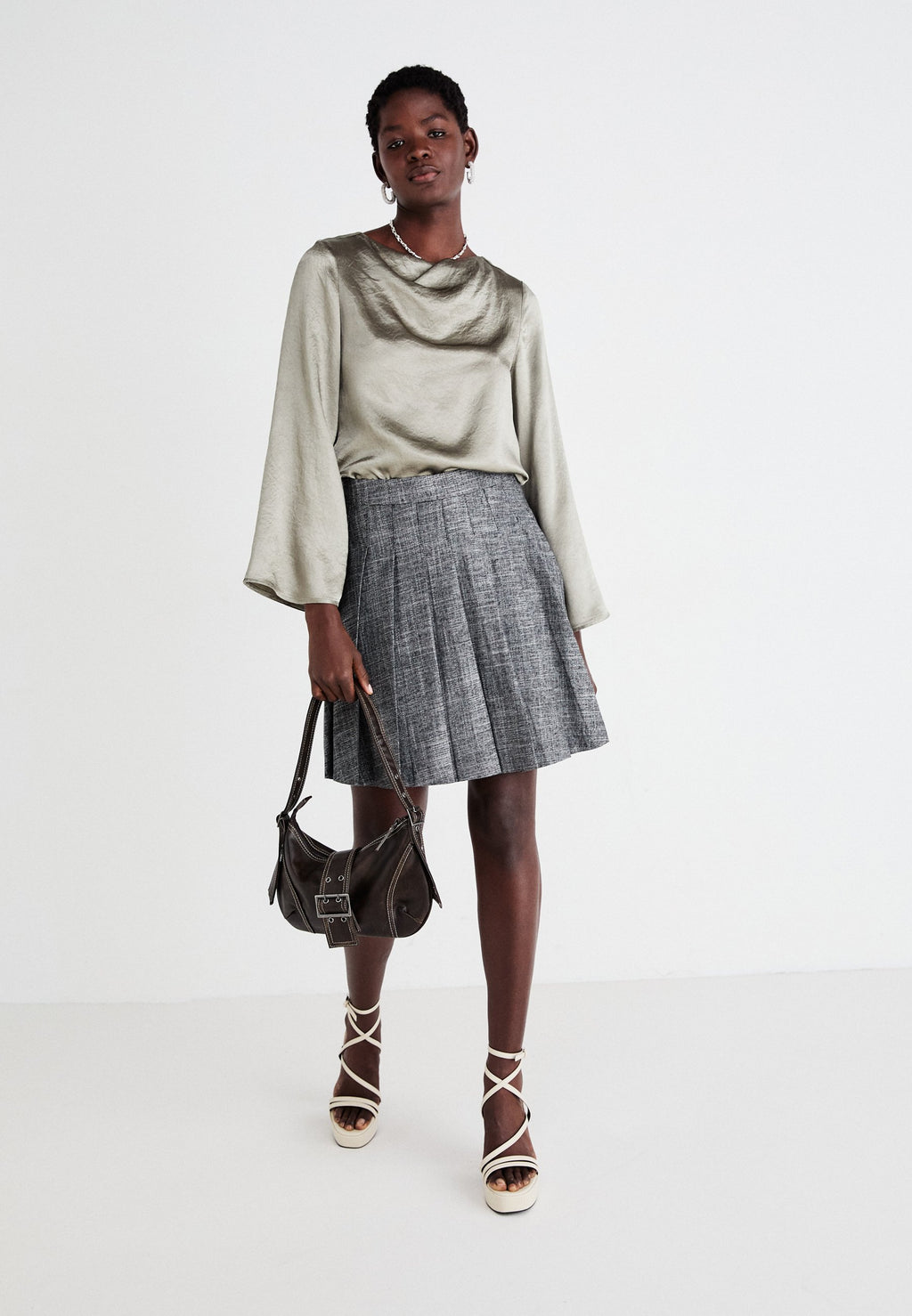 Selected Long sleeved high neck