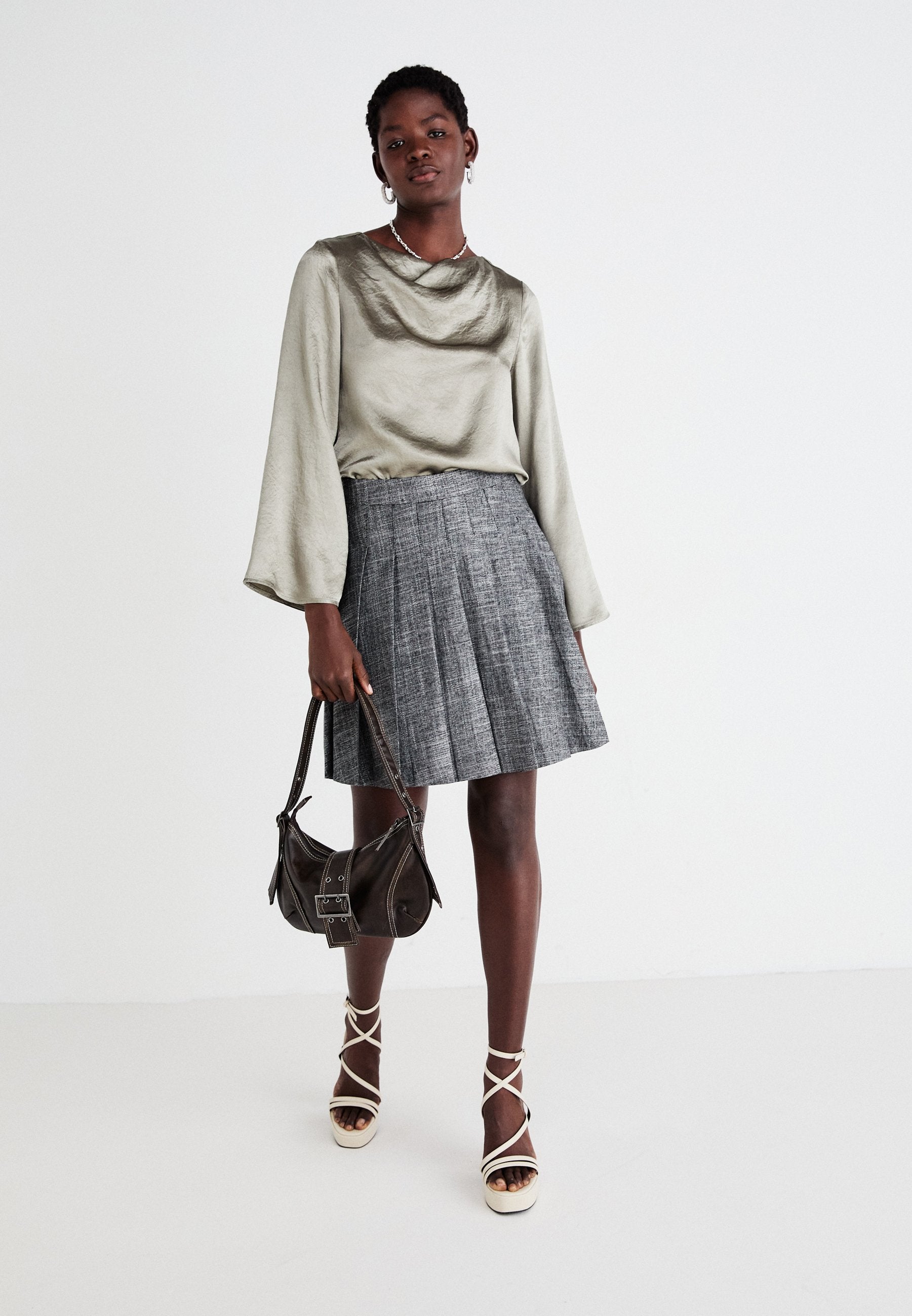 Selected Long sleeved high neck