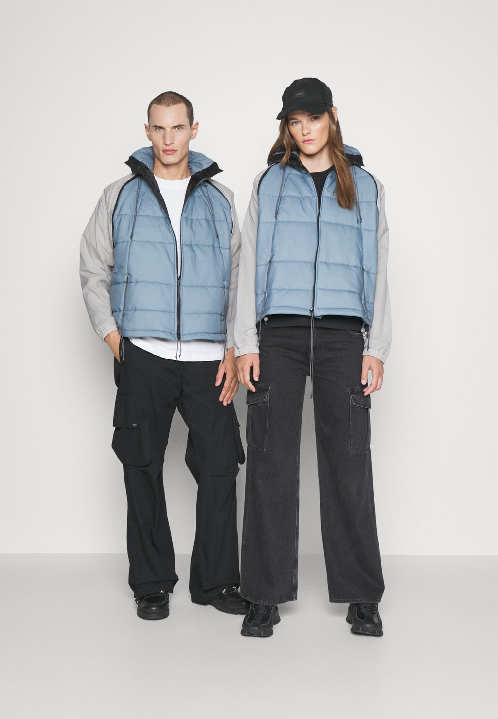 Saul Nash TRANSFORMABLE GILET PUFFER JACKET UNISEX