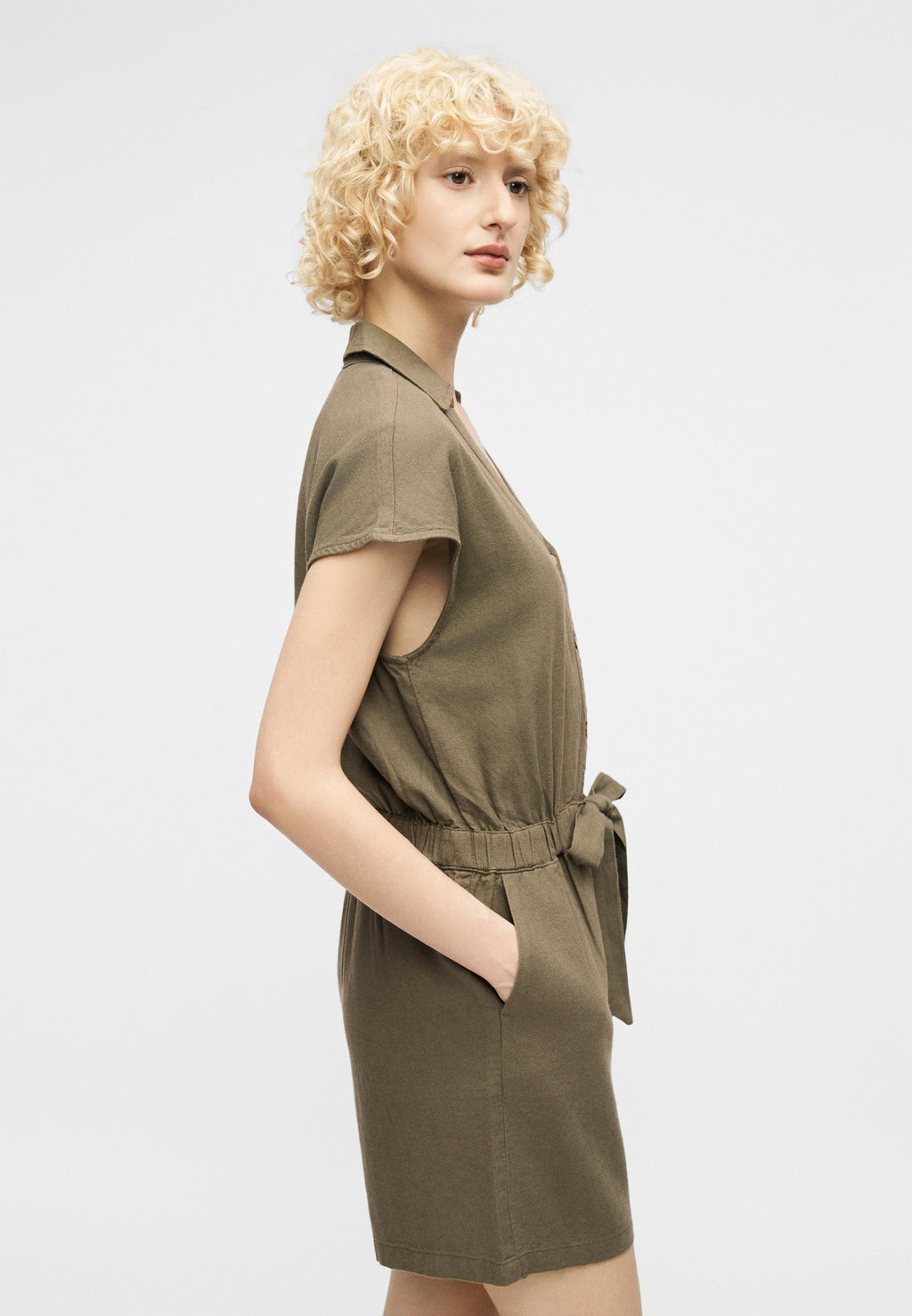 ONLY Playsuit ONLGOA Linen Playsuit