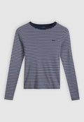 Levi's® ESSENTIAL TEE - Long sleeved top - mila stripe peacoat