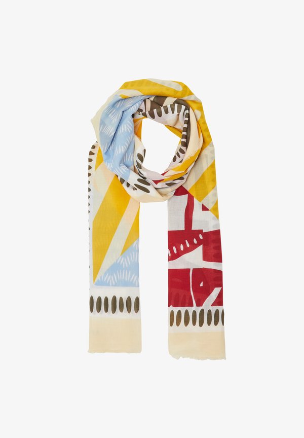 s.Oliver TUCH - Scarf - helles zitrone