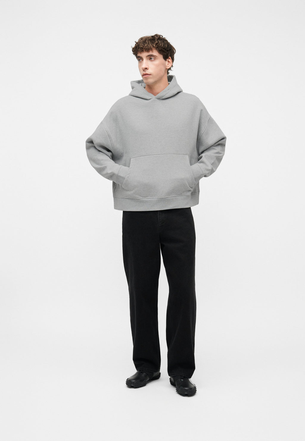 FAVELA BOXY FIT MELANGE HOODIE