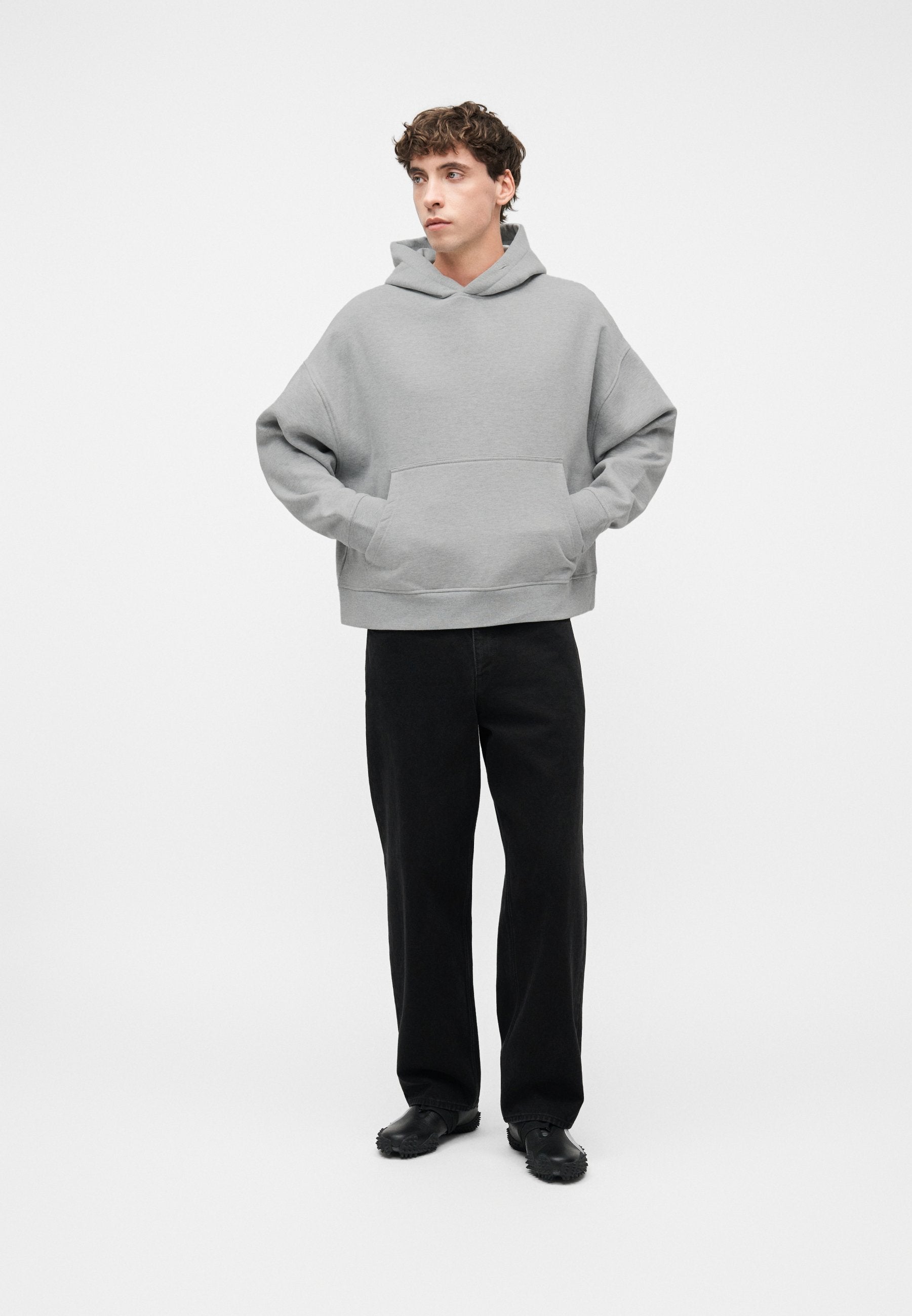 FAVELA BOXY FIT MELANGE HOODIE