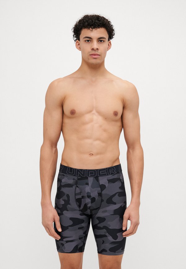 Under Armour UNDERWEAR BOXERS PERFORMANCE 3 PACK - Boxer briefs - black/castlerock heather