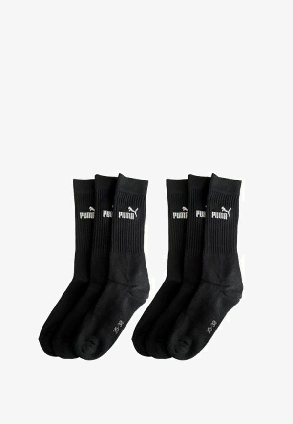 Puma CREW 6 PACK - Socks - black