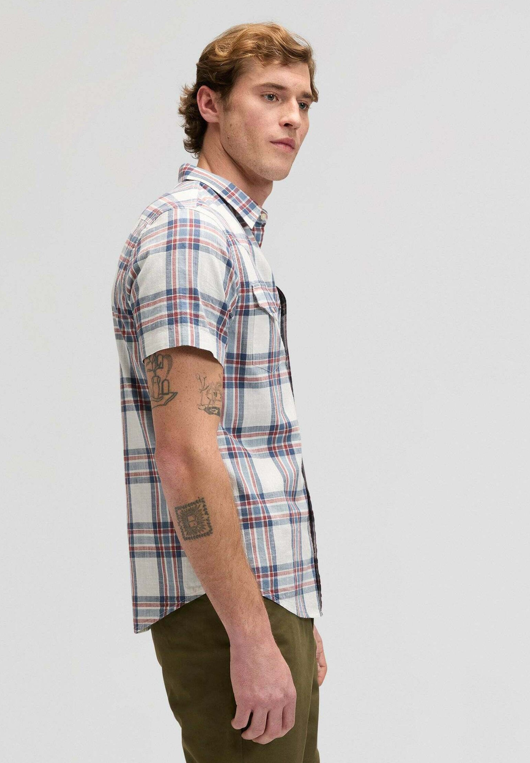 Lee KURZARM SHORTSLEEVE WESTERN