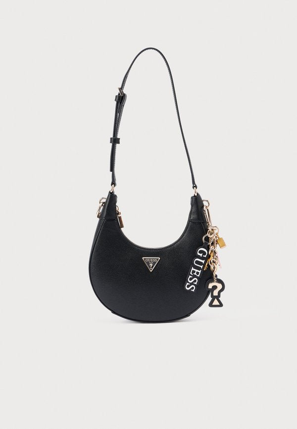 Guess DAVINA SHOULDER BAG - Handbag - black