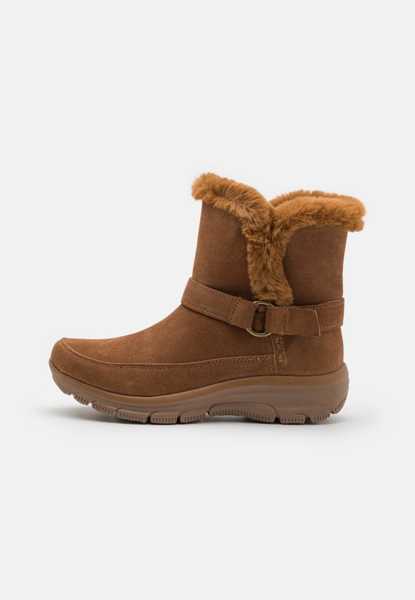 Skechers EASY GOING - Winter boots - chestnut