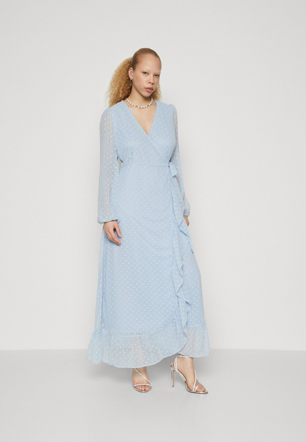 VILA VIEDEE ANKLE WRAP DRESS