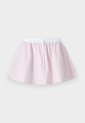 Nike Sportswear MINI SKIRT - Mini skirt - bleached lilac/white