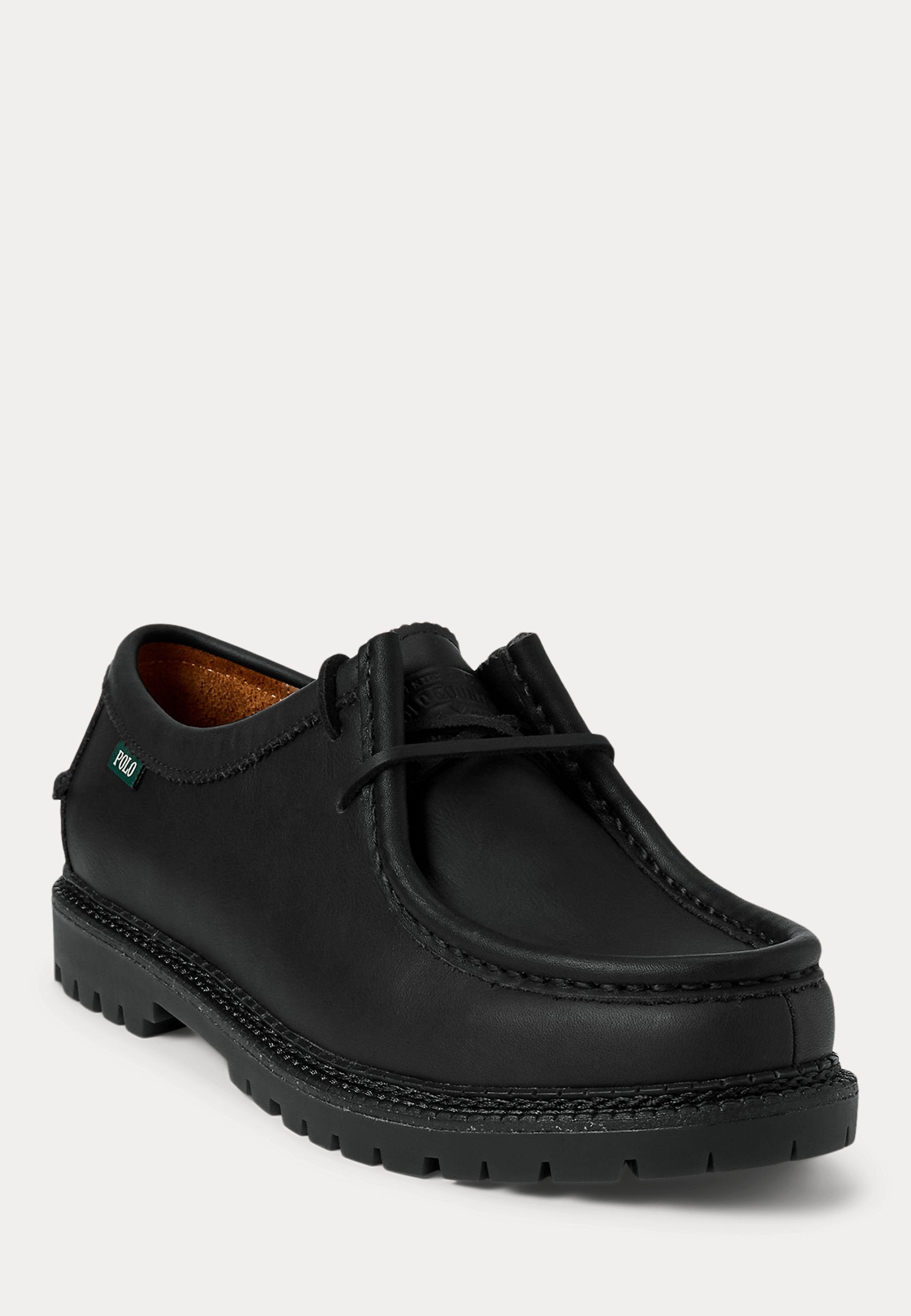 Polo Ralph Lauren JETT LUG-SOLE LEATHER MOC-TOE SHOE