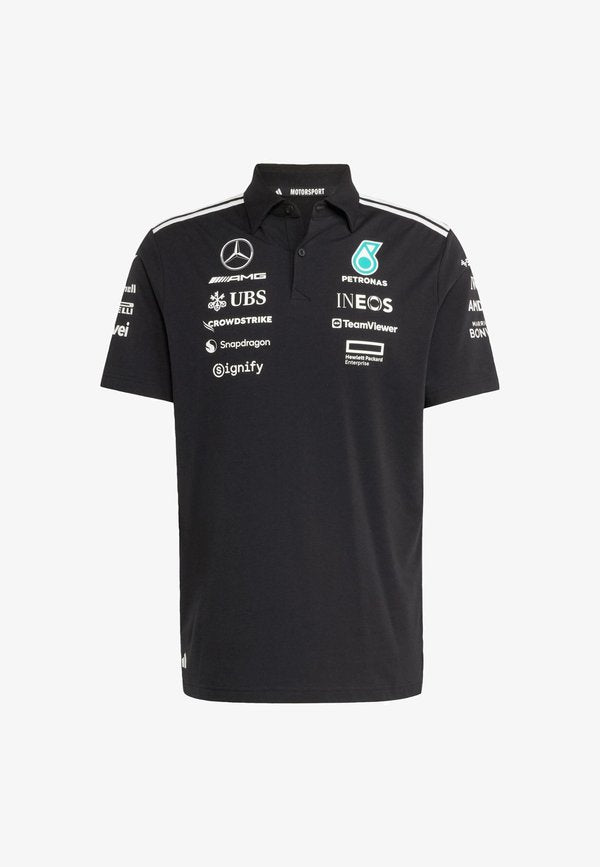 adidas Performance MERCEDES - AMG PETRONAS FORMULA ONE TEAM - Polo shirt - black   white