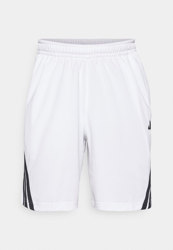 adidas Performance 3-STRIPES   - Sports shorts - white black
