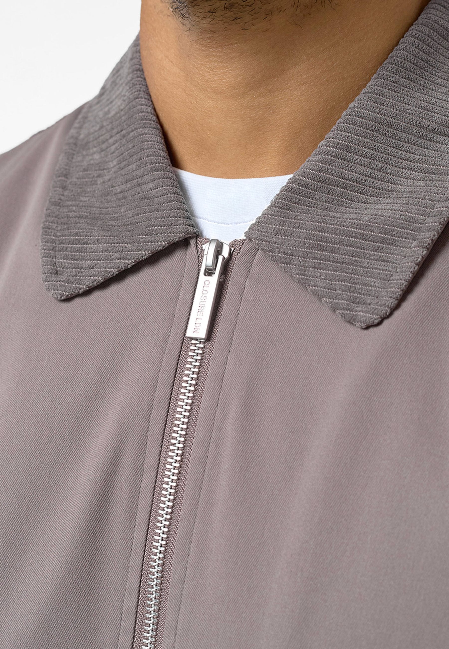 CLOSURE London WORKWEAR SMART ZIP THROUGH JACKET