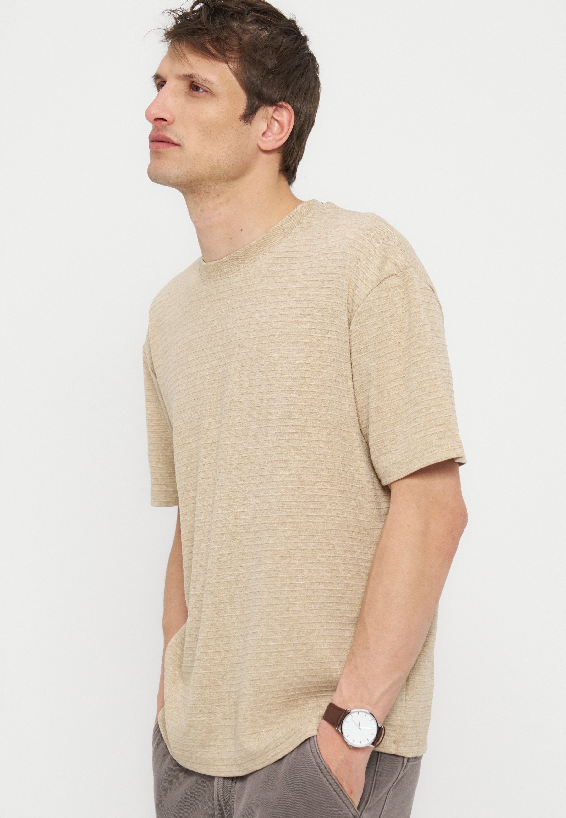 Pier One TEXTURED RIB  TEE