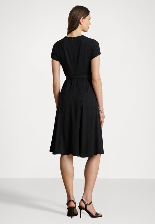Lauren Ralph Lauren BELTED GEORGETTE DRESS