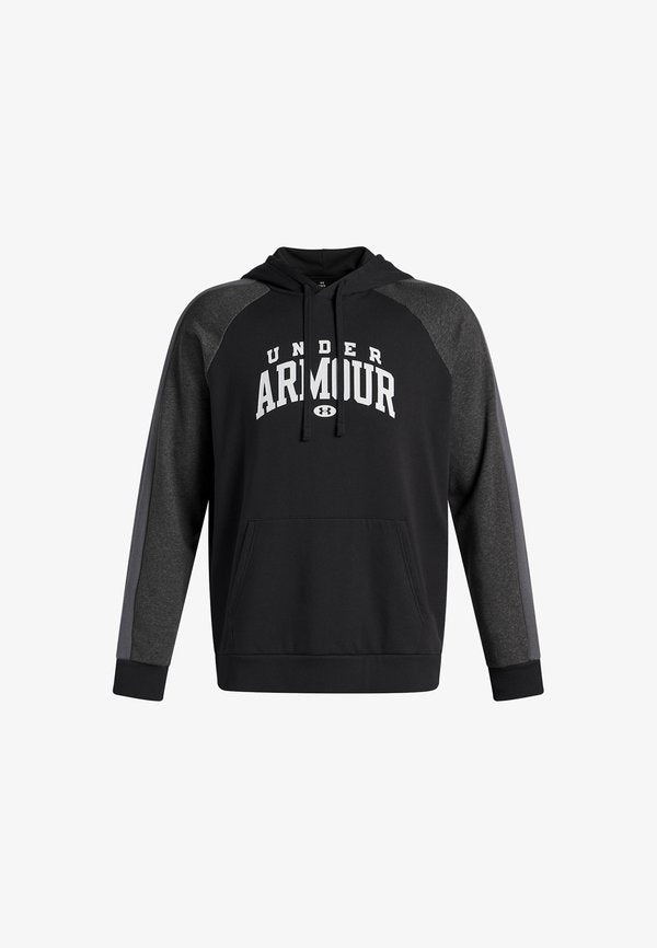 Under Armour Rival Fleece Colorblock - Hoodie - black