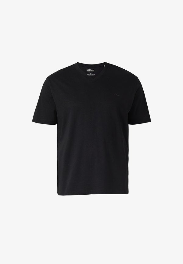 s.Oliver T-SHIRT - Basic T-shirt - schwarz