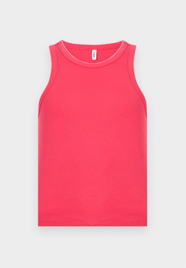 ONLY ONLALLY S/L TANK TOP JRS - Top - raspberry