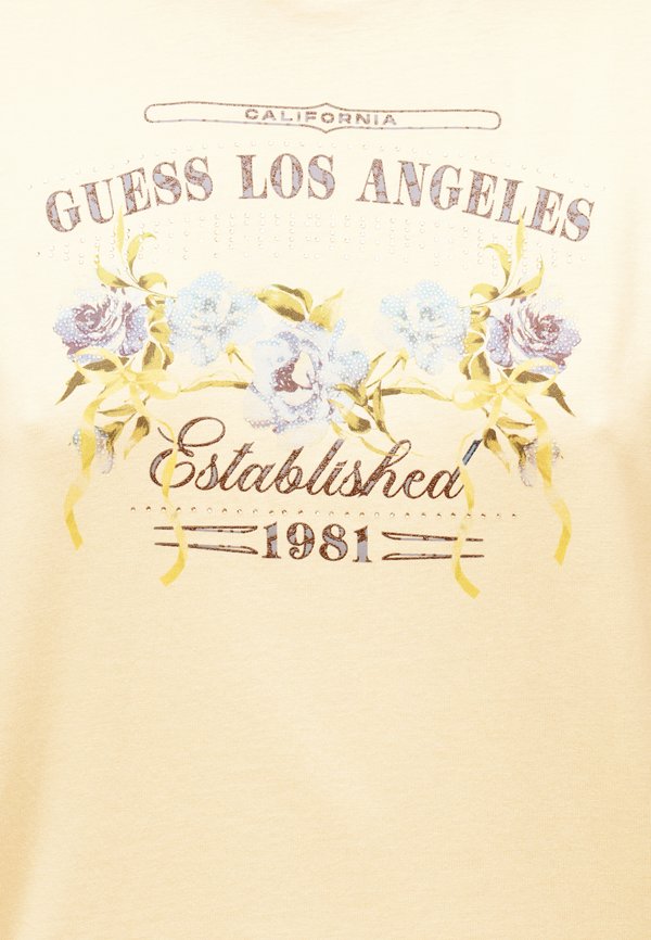 Guess SS CN FLOWERS BOX TEE