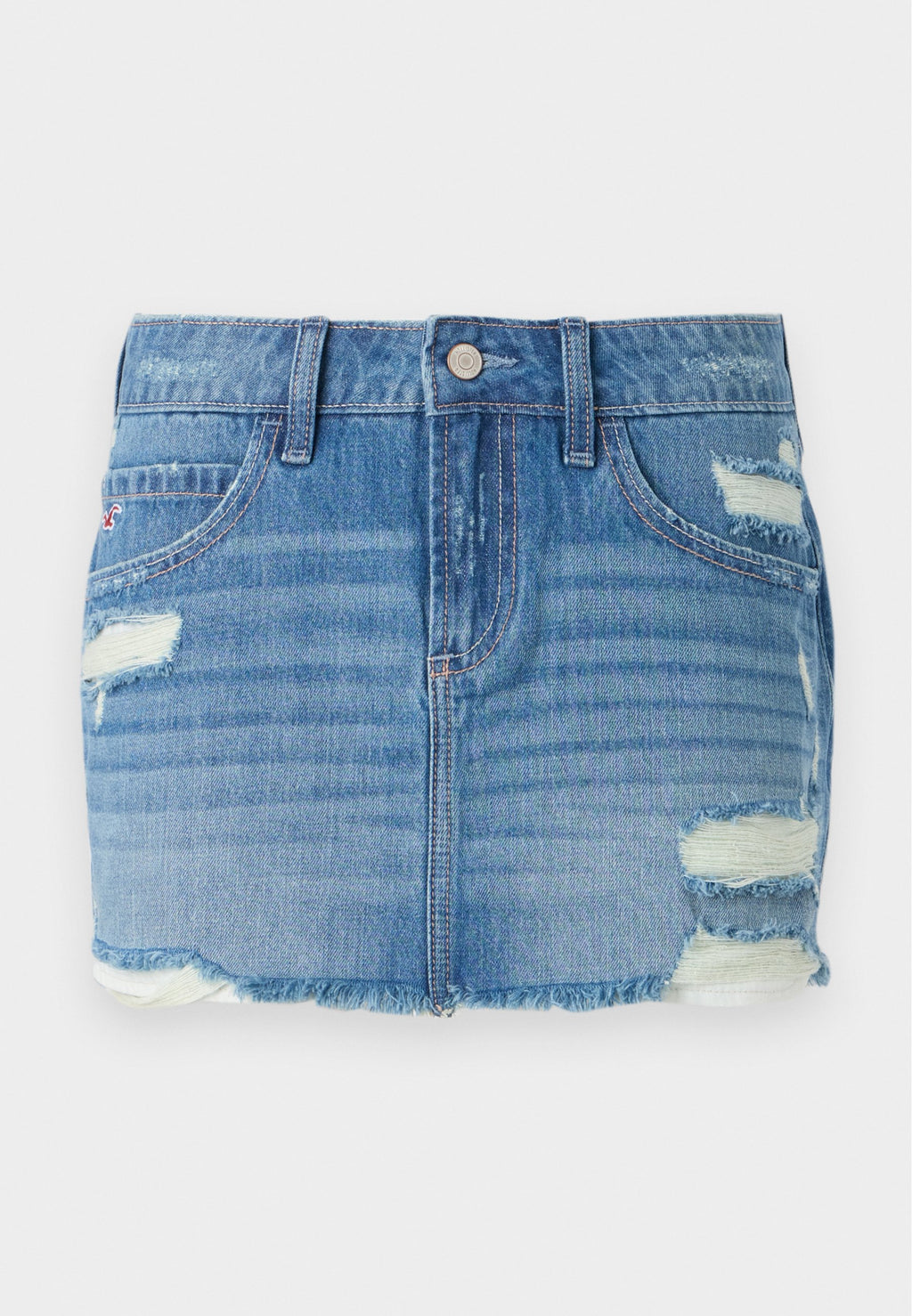 Hollister Co. MINI SKIRT SANTA CRUZ RIP DESTROY