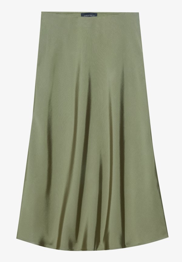 Anna Field SATIN MIDI SKIRT