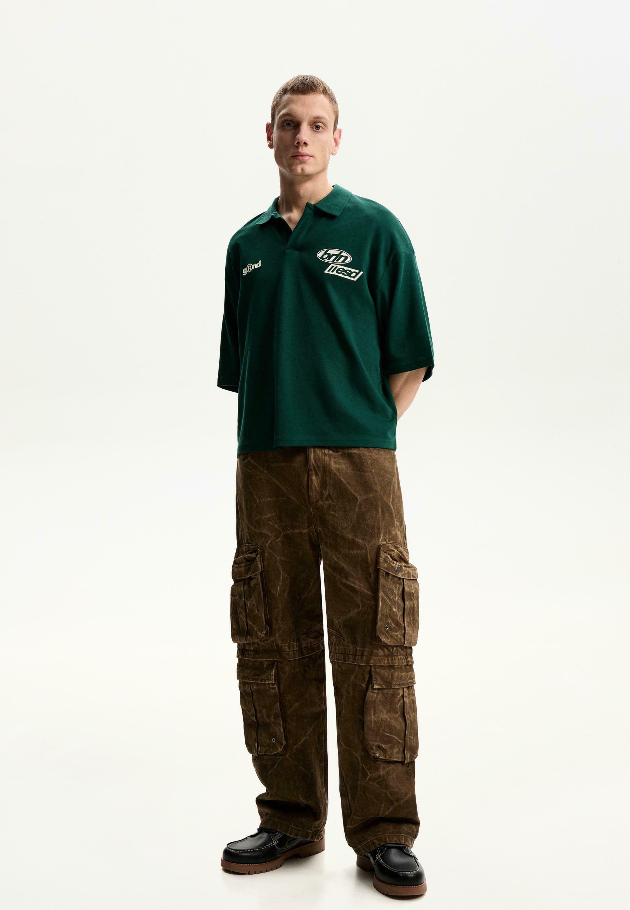 Bershka ACID WASH - MULT BAGGY