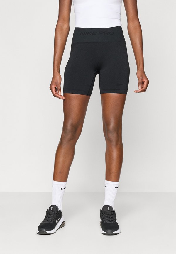 Nike Performance SHORT - Leggings - black