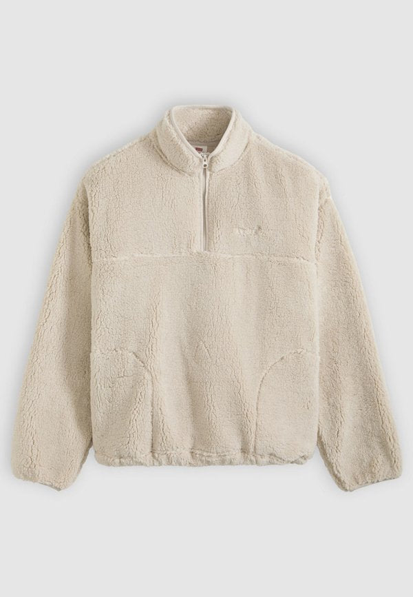 Levi's® POPOVER - Fleece jumper - pumice stone