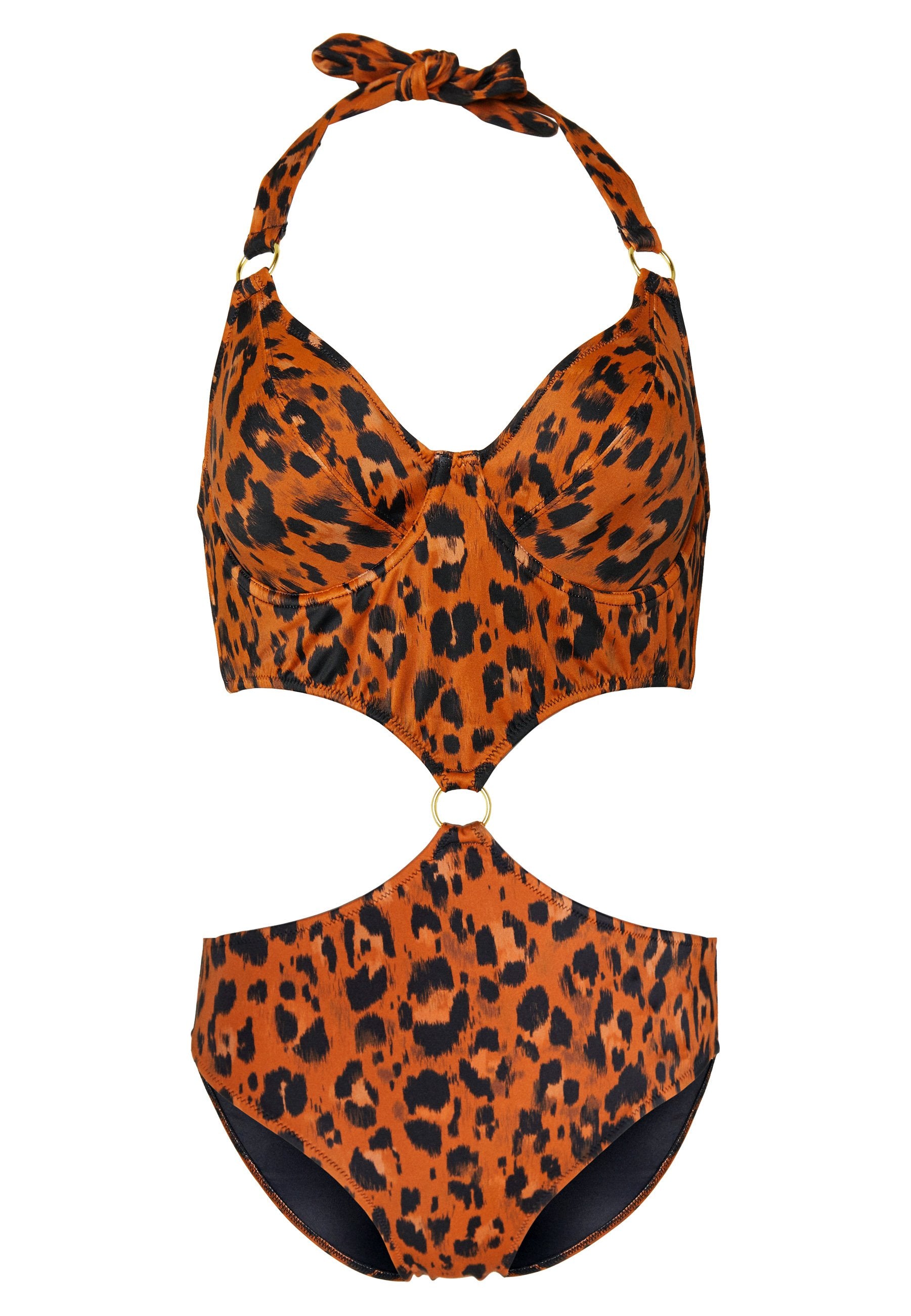 Freya ROAR INSTINCT PADDED CUT OUT HALTER SUIT