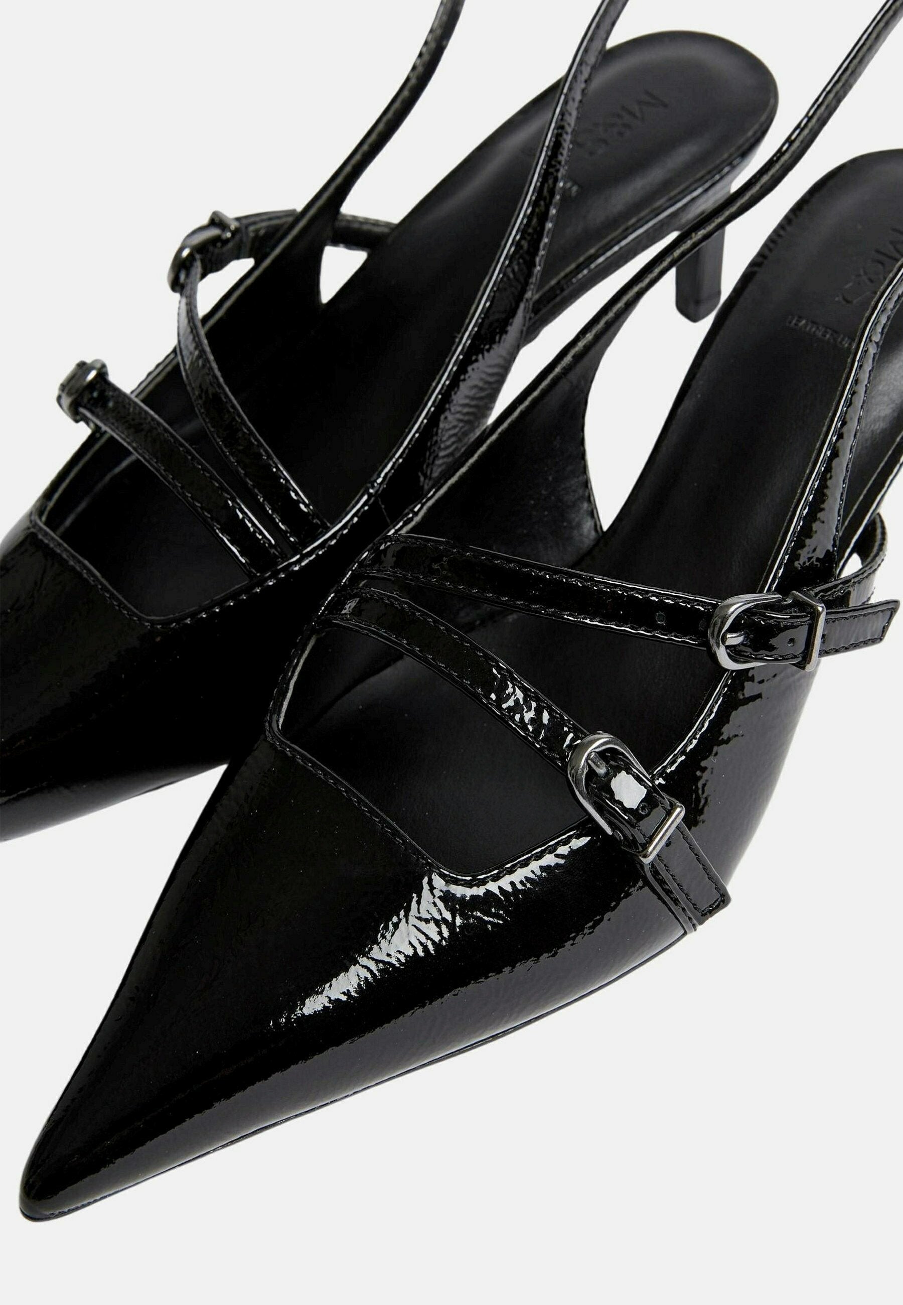 Marks & Spencer BUCKLE KITTEN HEEL SLINGBACKS