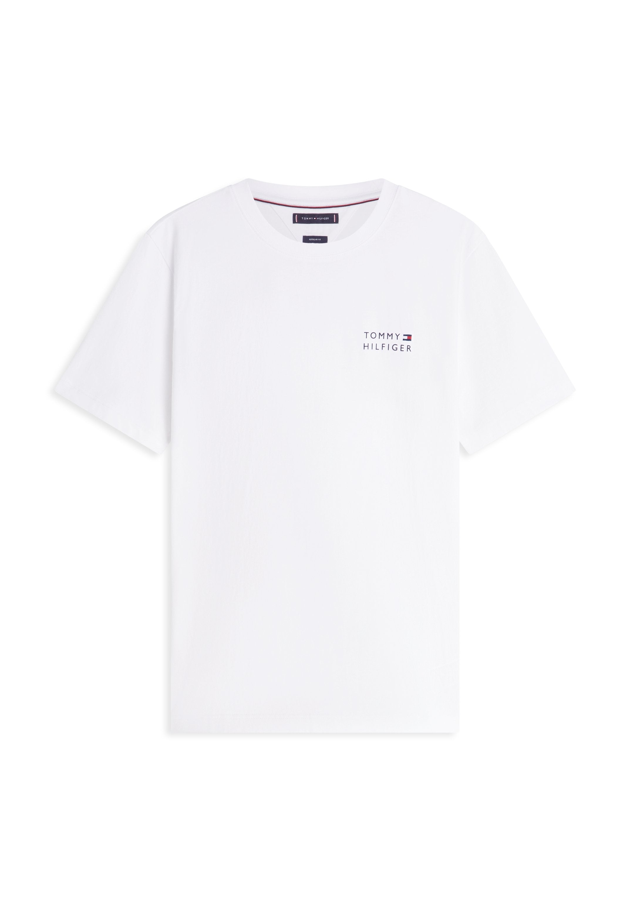 LOGO EMBROIDERY JERSEY CREW NECK T-SHIRT Media 1