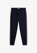 Tommy Hilfiger TRACK PANT - TH GLOBAL STRIPE LG - Pyjama bottoms - navy blue
