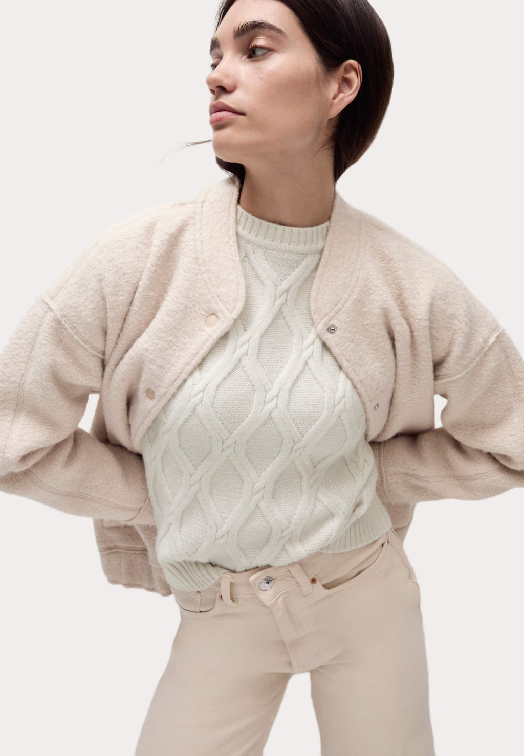 Marks & Spencer TEXTURED CREW NECK